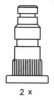 FERODO FSB411 Brake Shoe Set